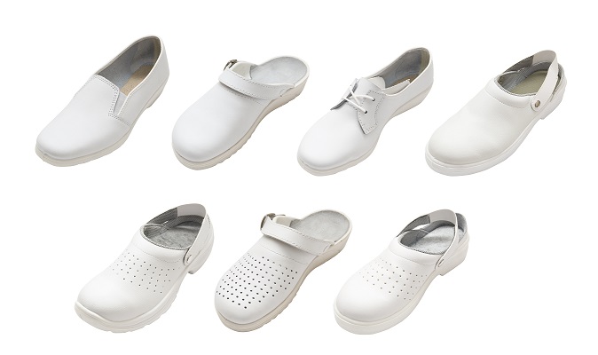 white sneakers for nursing school